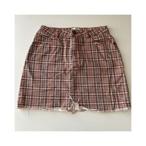 Cotton On Multicolor A Line Mini Skirt size 6